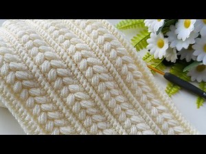 ✨ Stunning 3D Puff Crochet Pattern | Easy & Beautiful Tutorial 🌸🧶
