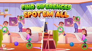 Play Find Differences: Spot Em All | Free Online  Games. KidzSearch.com