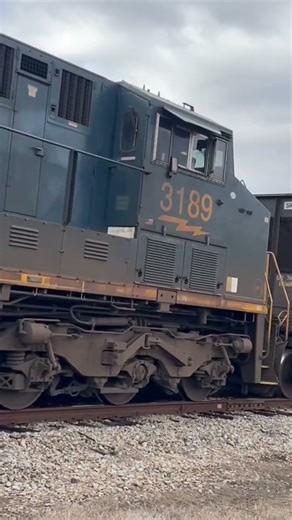 Csx coal train at devine junction