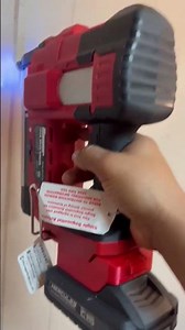 Bauer 20v Brad Nailer ✅️ from Harbor Freight with Hercules 4 amp. battery and adapter