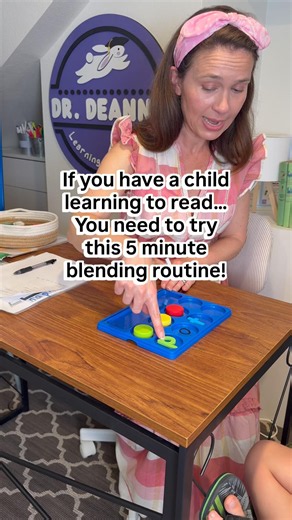Learn to Read Blending Routine | 5 minute routine for beginning readers!