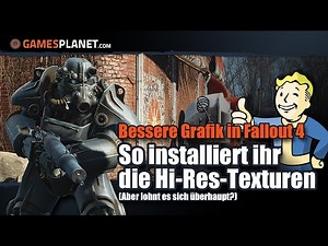 Hi-Res Texturen-Paket für Fallout 4: Installation und Grafikvergleich - FAQ - Gamesplanet.com