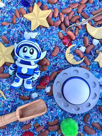 Alien Sensory Kit Montessori Space Sensory Bin Alien & Spaceship Toddler Play Kit | Fine Motor Busy Box - Etsy