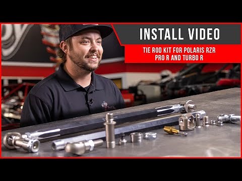 Tie Rod Kit for Polaris RZR Pro R and Turbo R // INSTALL