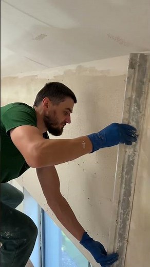 Perfect Wall Plastering DIY! #diy #construction #workers