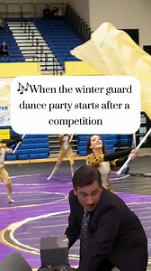 3.4K views · 18 reactions | 朗 Winter Guard competition vibes. #colorguard #wgi #winterguard #dci | Marching Health | Facebook