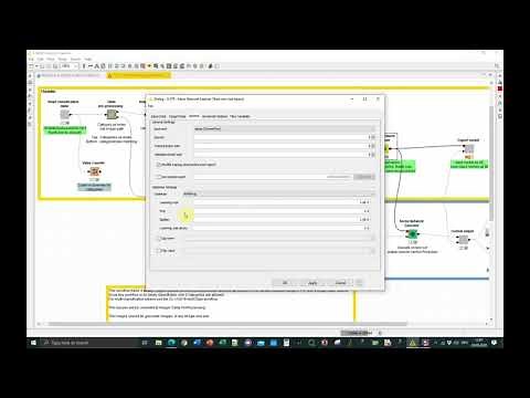 Training a deep-learning network for image-classification in KNIME