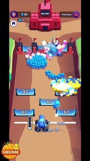 Pro Tips Mob Control Army Growth! Tiny Mob to Victory level 3💥#games #mobcontrol #fun #army #shorts