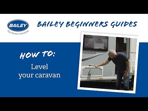 Towing a caravan: How to level a caravan