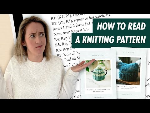 How to read a knitting pattern - a beginner’s guide!