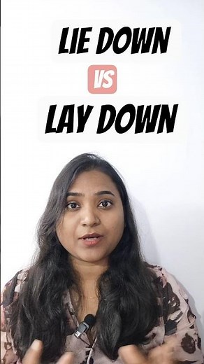 lie down vs lay down😌#advancedenglish#easyenglisheveryday#englishesl#learnenglish#learningenglish
