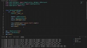 PyQt6 Web Browser with QWebEngineView