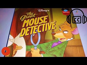 🏰 The Great Mouse Detective | Disney Read Aloud storybook w/English CC Emojis