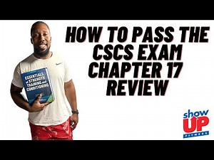 How to Pass the CSCS Exam | Ch 17 Review | Show Up Fitness