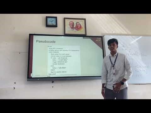 PBL Phase-3:- Water Quality Early warning system for Rural Communities