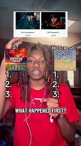 STRANGER THINGS VS NOSTALGIC SONGS! #strangerthings #nostalgia #music #strangerthings5