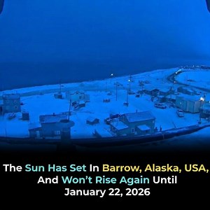 👉 Read the full story about Utqiagvik’s 64-day Polar Night in the comments below. | Feedy Fact Tech