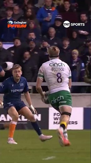 The try that put Henry Pollock on the map!