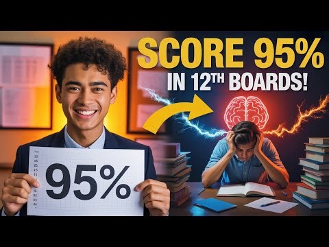 How to score 95% marks🔥Toppers Best Strategy for CBSE Class 12 Board Exam #cbse