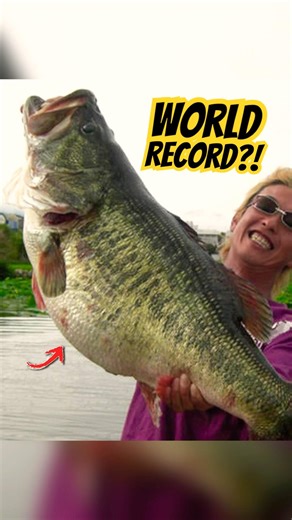 He Caught the WORLD RECORD Bass… and It Didn’t Count 😡 #fishing