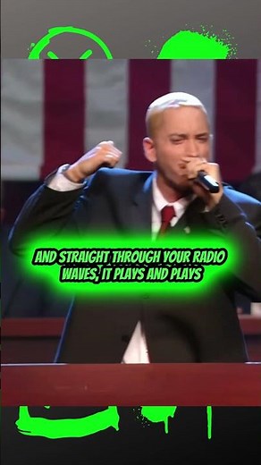 Eminem performing “White America” live at the MTV VMAs in 2002