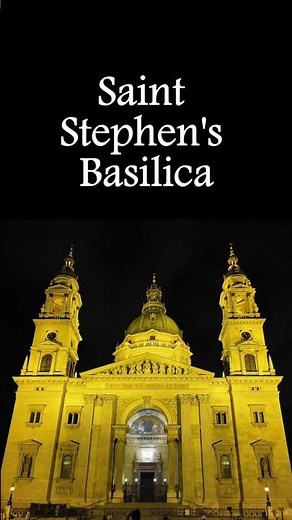 Budapest things to do St Stephens Basilica #travel #budapest #history