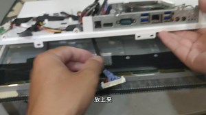 AOC花屏，拆机更换屏幕，一体机换屏#AOC一体机换屏