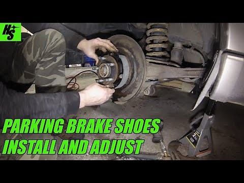 How To Subaru Parking Brake Shoe Replacement