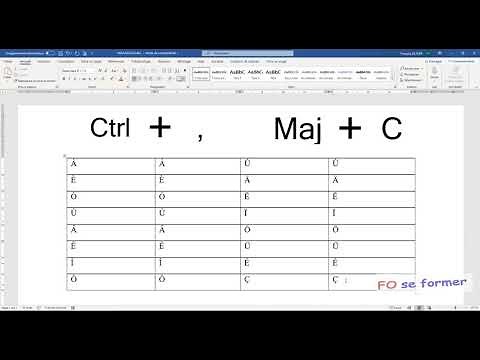 Word - Accented capital letters