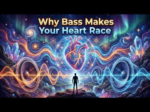Why bass makes your heart race #vibration #resonance #sound #soundhealing #bass #bassboost