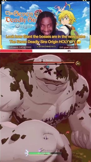 Albion Mutant boss fight in Seven Deadly Sins Origin