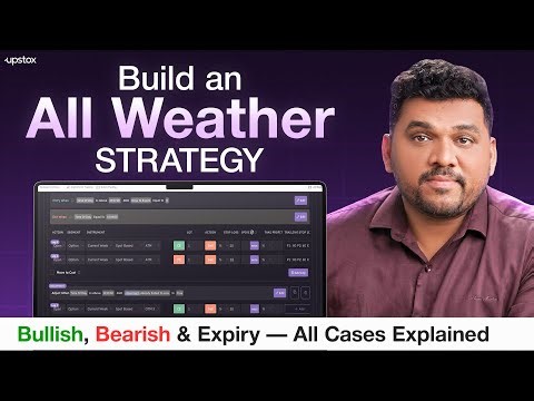 How to Build an All Weather Option Selling Strategy on Upstox AlgoVerse | Part 6