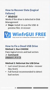 📌 Is Your USB Pendrive Dead? Here’s How to Recover Your Data #pendrive #dead