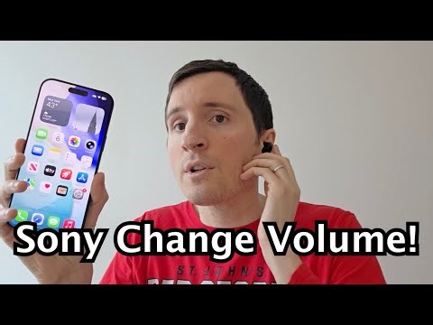 How to Change Volume on Sony WF-1000XM6 Earbuds!