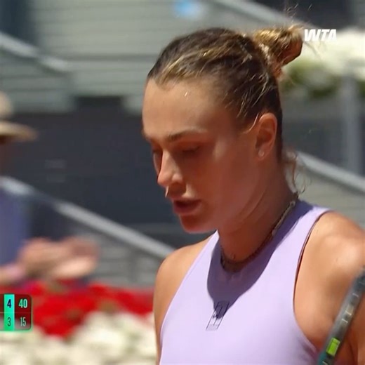 Aryna Sabalenka vs. Anna Blinkova Madrid Round 2 highlights 👇 | WTA