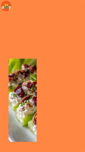 Holiday snack boards get way more fun when the “snow logs” come out ❄️ Crunchy, creamy, sweet and tart—these little bites basically taste like a cheese ball in celery form. CRANBERRY PECAN CREAM CHEESE STUFFED CELERY “SNOW LOGS” Ingredients: (for 5 people) 8 celery stalks, cut into 2–3" pieces 8 ounces cream cheese, softened | Allrecipeasy