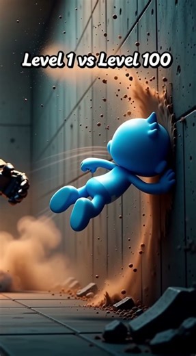 Small Character vs GIANT ROBOT 💥 #shorts #action