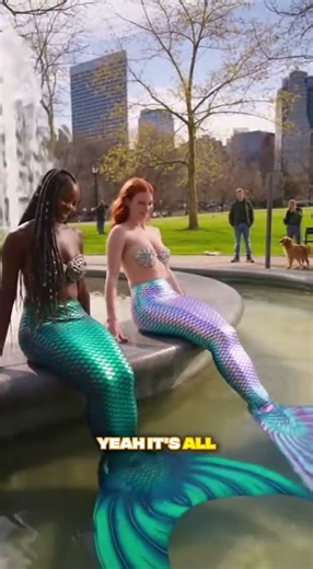 Mermaid: With Humans 🤩 #viral #mermaid #memes #disney #shortsfeed #foryou #shortvideo #shorts