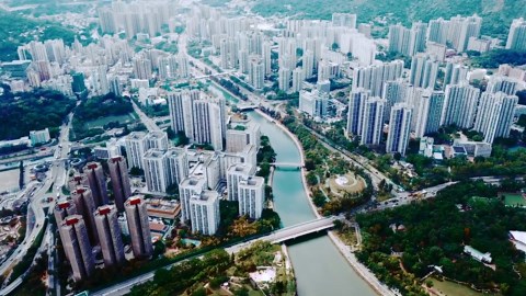 Tai Po, Hong Kong: Drone Footage Reveals Urban Oasis