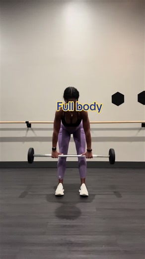 Effective Full Body Barbell Workout with Coach