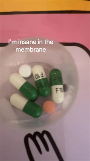 Thank you to all the people that have caused me to need to consume these (tiktok, they are legal pharmaceutical droogs) #antidepressants #fluoxetine #quetiapine #pills #mh