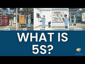 5S: The Lean Productivity Hack- Explained & Animated with a Real-Life Example