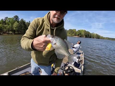 Spring Crappie fishing!!!! NC/Harris Lake