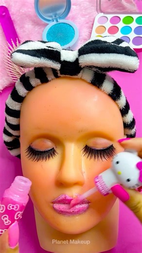 ASMR Satisfying Unboxing & Review Planet Makeup Mannequin Sanrio Skincare Sounds Video Fast No talk