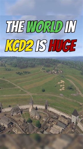 KCD2 Map Size Is Insane...🤯