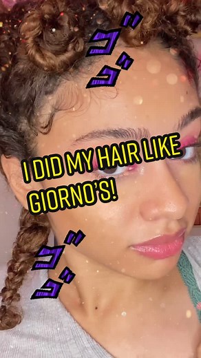 Golden Wind Giorno Inspired Hair Tutorial
