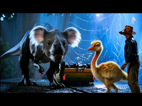 Jurassic park 1993 but it's ruined by AI