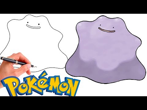 How To Draw DITTO POKEMON #132 | Generation 1