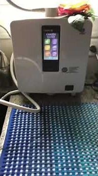 Kangen K8 connected to a diverter on a faucet (above counter)