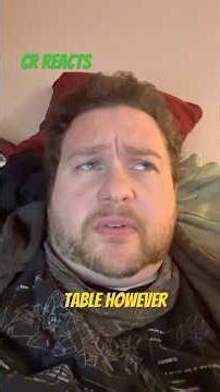 CR Reacts | My Reaction to Critical Role episode 16 #shorts